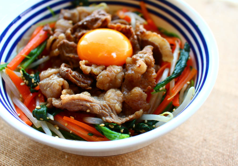 しほろ牛お手軽ビビンバ